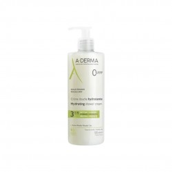Un Flacone di A-Derma Crema Doccia Hydra-Protettivo Detergente e Idratante 500 ml