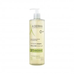 Un Flacone di A-Derma Surgras Gel Doccia Protettivo e Lenitivo per Pelle Secca 750 ml