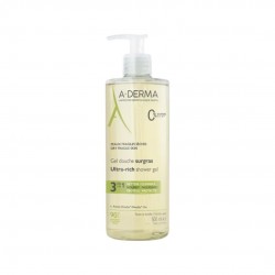Un Flacone di A-Derma Surgras Gel Doccia Protettivo e Lenitivo per Pelle Secca 500 ml