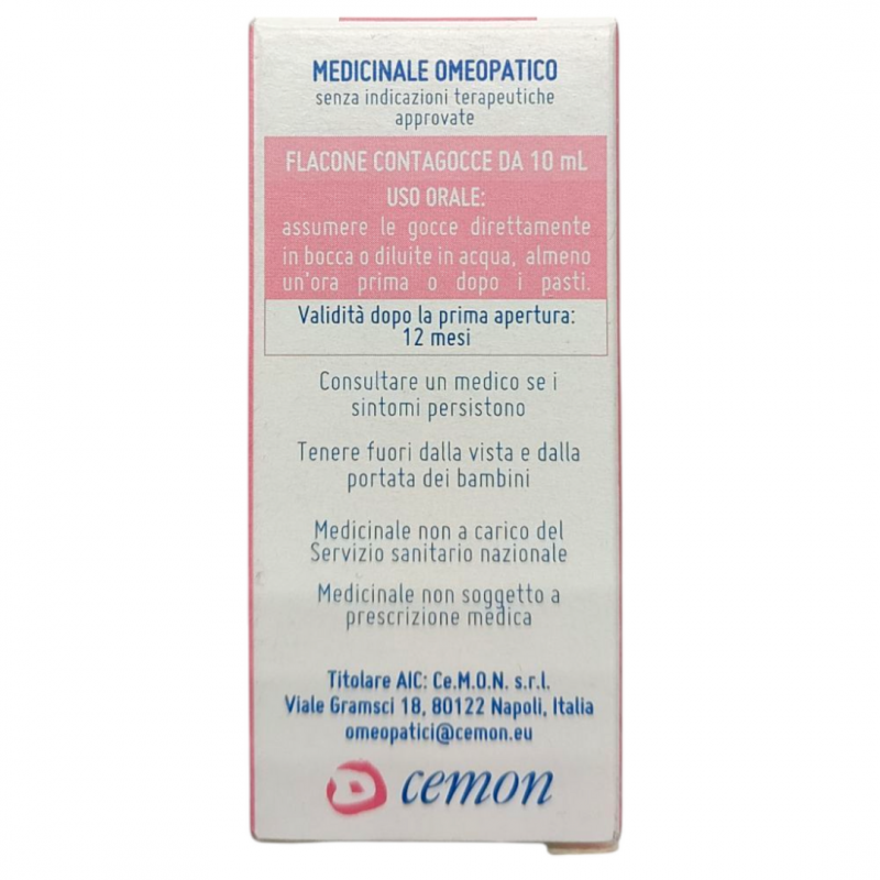 Cemon Natrum Sulfuricum 35LM Gocce Omeopatiche Dynamis 10ml