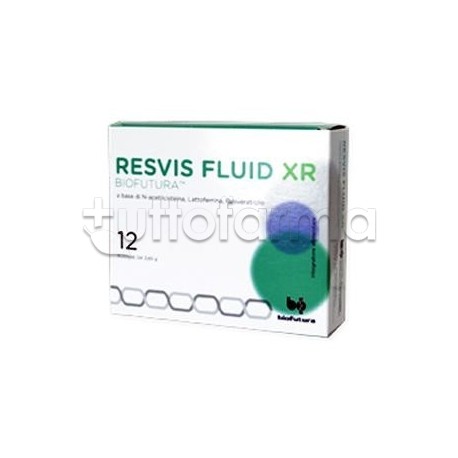 Resvis Fluid XR Integratore per Vie Respiratorie 12 Bustine