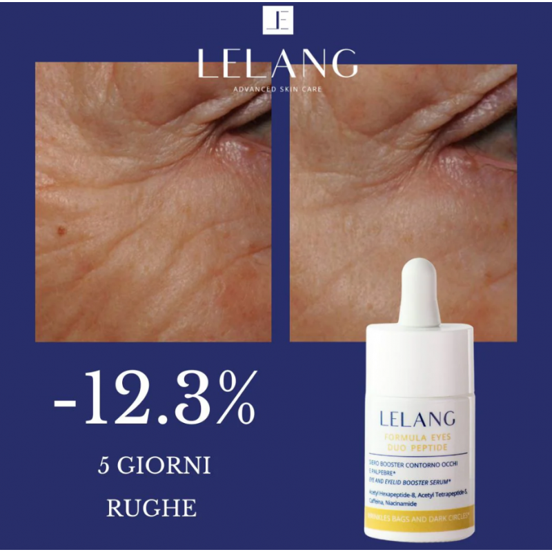 LeLang Formula Eyes Duo Siero Contorno Occhi Antiossidante 15ml