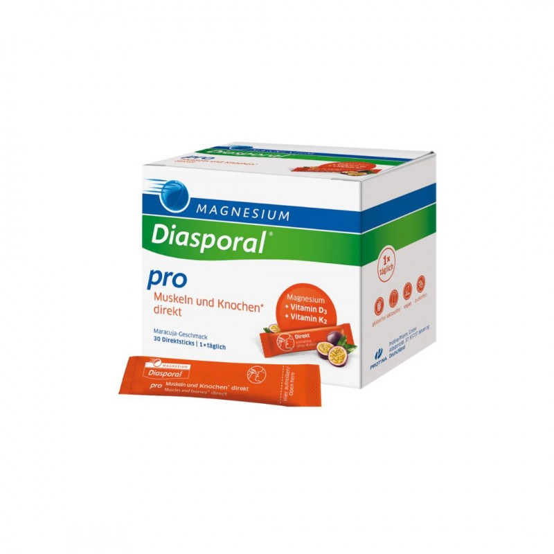 Una Confezione di Diasporal Magnesium Pro Vit D3+K2 Integratore Alimentare Magnesio e Vitamine 30 Stick Orosolubili Una Confezione di Diasporal Magnesium Pro Vit D3+K2 Integratore Alimentare Magnesio e Vitamine 30 Stick Orosolubili