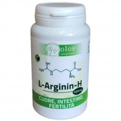 Flacone esterno di Holos L-Arginin-H Integratore per Cuore, Intestino e Fertilità 60 Capsule Flacone esterno di Holos L-Arginin-H Integratore per Cuore, Intestino e Fertilità 60 Capsule