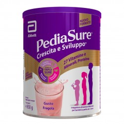 Barattolo di PediaSure Crescita e Sviluppo Integratore Vitamine e Minerali Integratore Bambini Fragola 850g