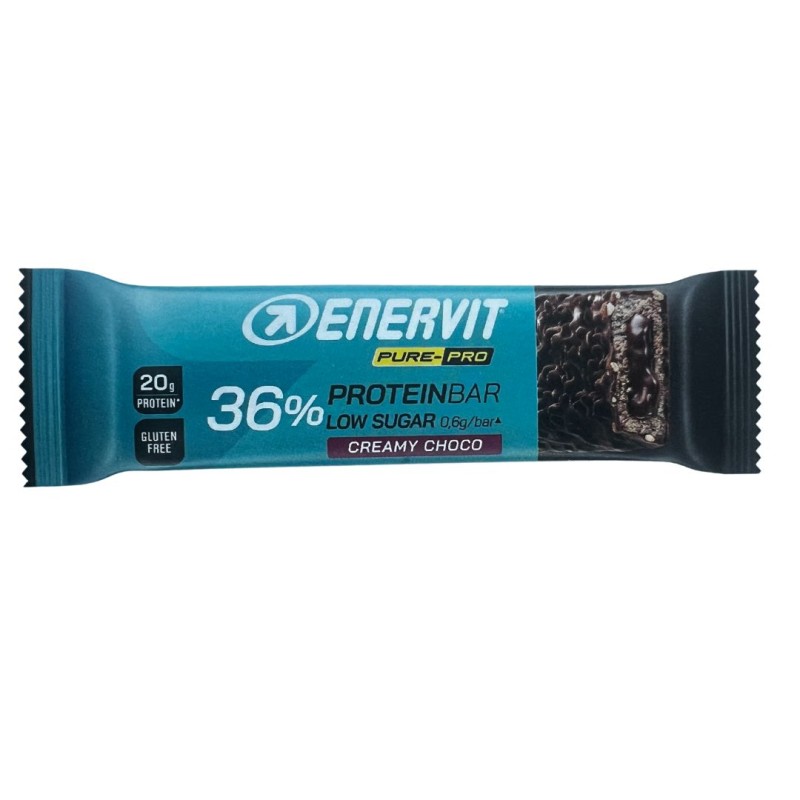 Barretta Enervit Pure Pro 36% Protein Bar Gusto Creamy Choco 55g Barretta Enervit Pure Pro 36% Protein Bar Gusto Creamy Choco 55g