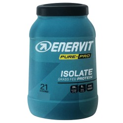 Barattolo di Enervit Pure Pro 100% Whey Protein Isolate Integratore Proteine Siero Latte Vaniglia 630g Barattolo di Enervit Pure Pro 100% Whey Protein Isolate Integratore Proteine Siero Latte Vaniglia 630g