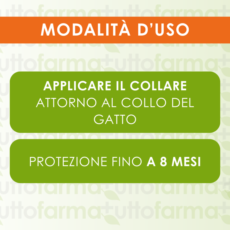 Modalità d'uso di Seresto Collare Antiparassitario per Gatti Fino a 8 Mesi di Protezione