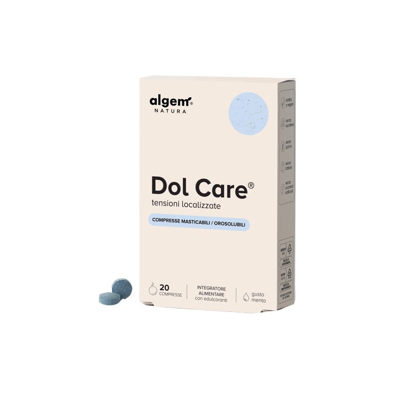 Dol Care per Tensioni Localizzate 20 Compresse Masticabili Dol Care per Tensioni Localizzate 20 Compresse Masticabili