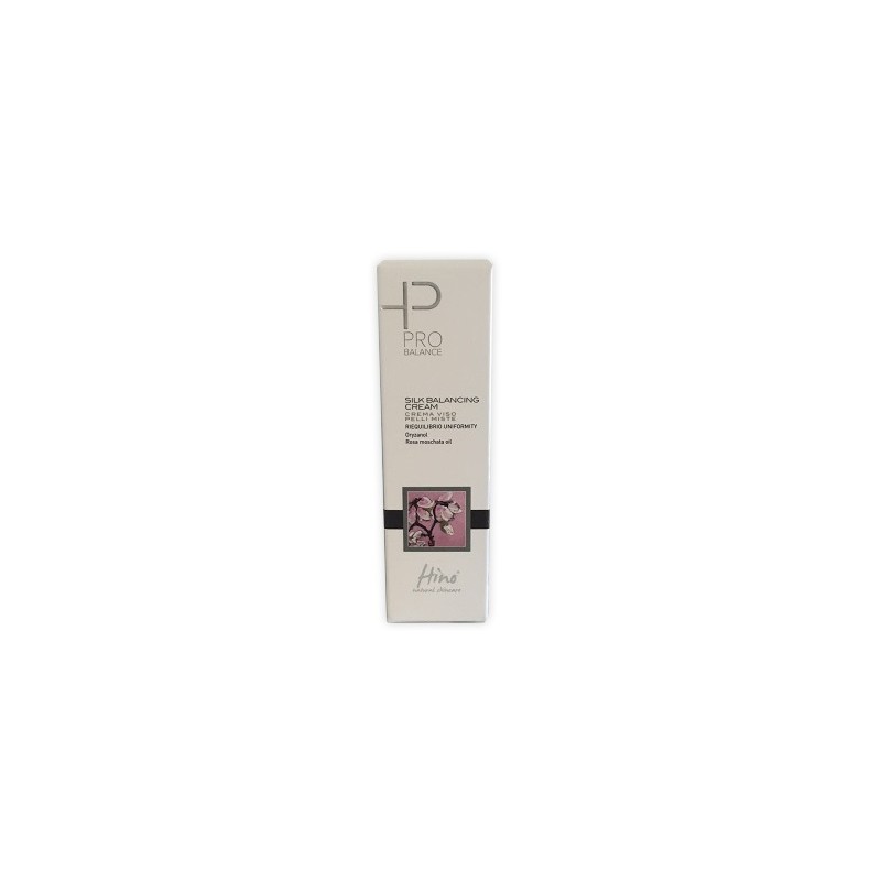 Hino Natural Skincare Pro Balance Silk Balancing Cream per Pelli Miste 50 ml