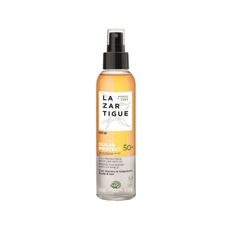 Flacone di Lazartigue Solar Protect Acqua Solare per Capelli SPF 50+ 150 ml Flacone di Lazartigue Solar Protect Acqua Solare per Capelli SPF 50+ 150 ml