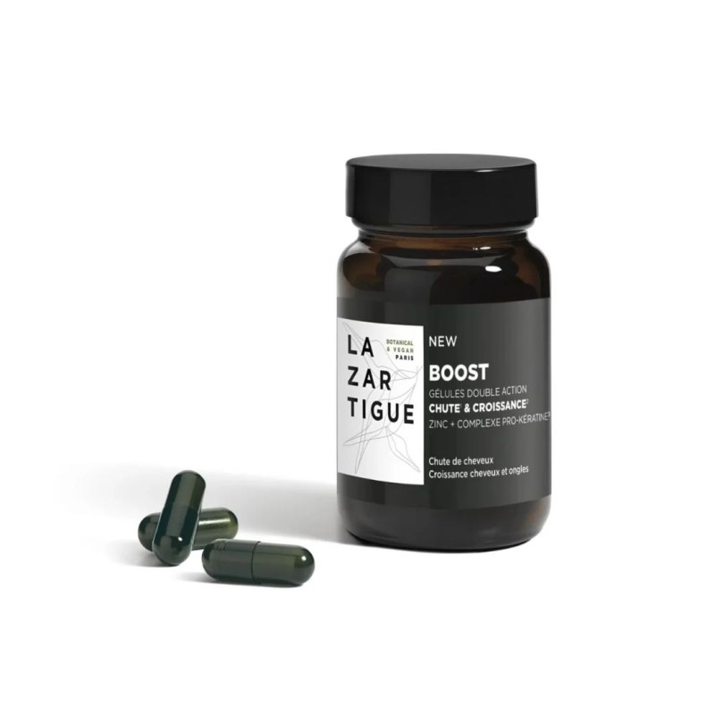 Confezione di Lazartigue Boost Integratore Alimentare Contro la Caduta dei Capelli 30 Pastiglie Confezione di Lazartigue Boost Integratore Alimentare Contro la Caduta dei Capelli 30 Pastiglie