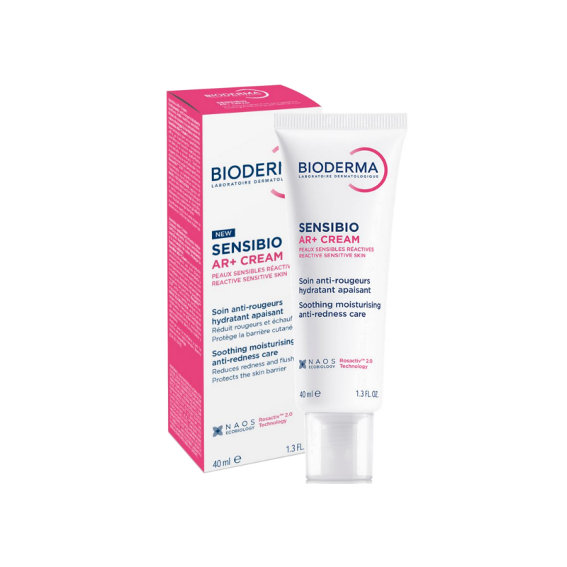 confezione di Bioderma Sensibio Ar+ Cream Trattamento Anti-rossore Idratante 40ml confezione di Bioderma Sensibio Ar+ Cream Trattamento Anti-rossore Idratante 40ml