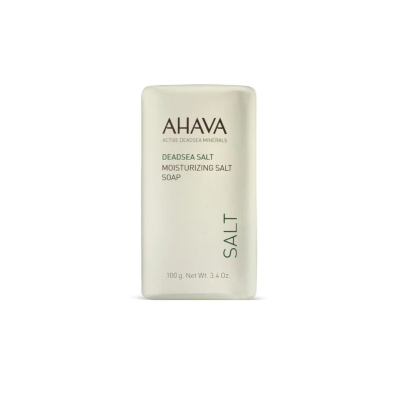 Confezione di Ahava Moisturizing Salt Sapone Idratante al Sale 100gr Confezione di Ahava Moisturizing Salt Sapone Idratante al Sale 100gr