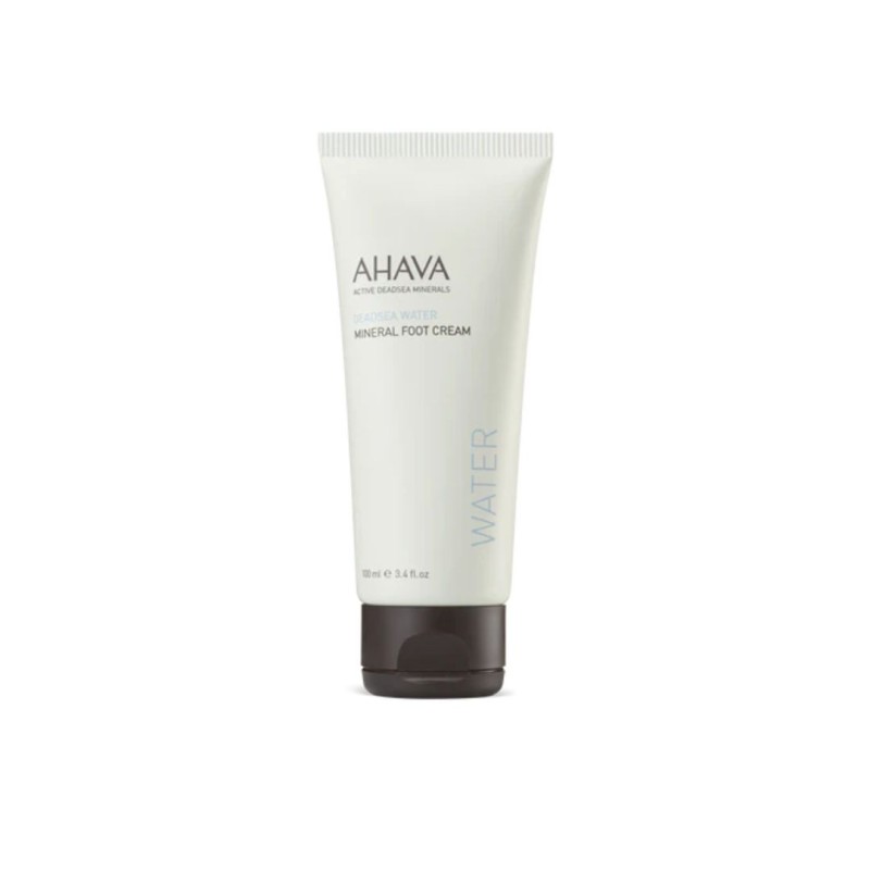 Flacone di Ahava Mineral Cream Minerale per i Piedi 100ml Flacone di Ahava Mineral Cream Minerale per i Piedi 100ml