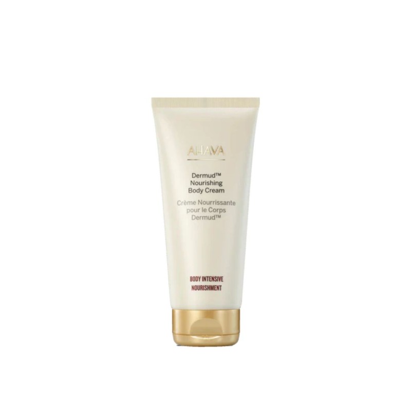 Flacone di Ahava Dermud Nourishing Crema Corpo Nutriente 200ml Flacone di Ahava Dermud Nourishing Crema Corpo Nutriente 200ml