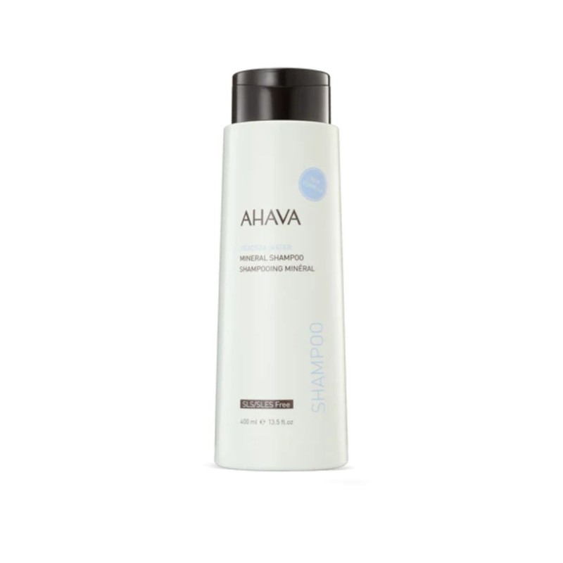 Flacone di Ahava Mineral Shampoo Delicato Idratante 400ml