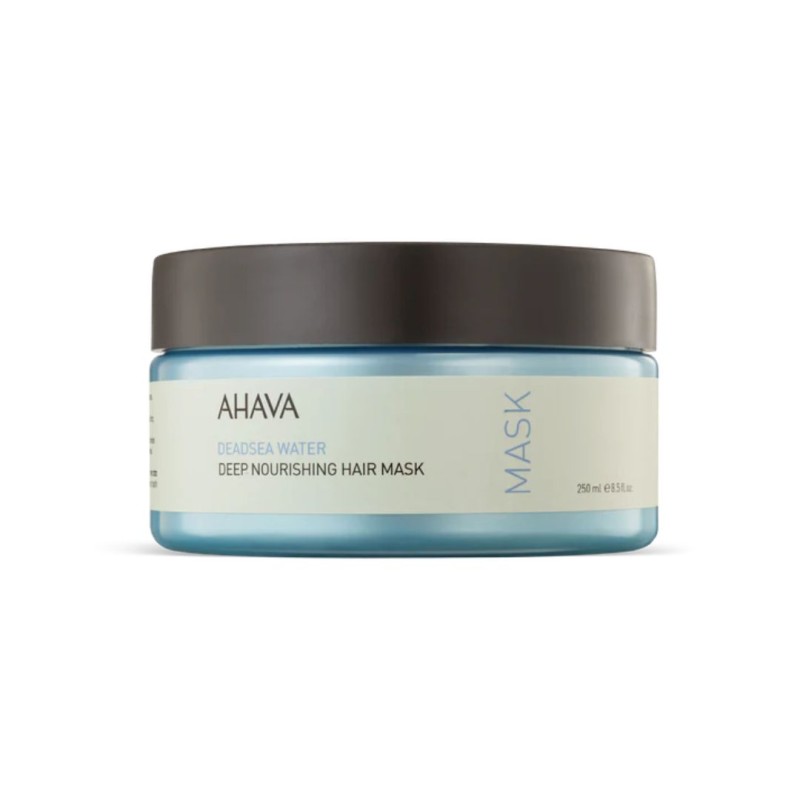 Confezione di Ahava Deep Nourishing Maschera Idratante per Capelli 250ml Confezione di Ahava Deep Nourishing Maschera Idratante per Capelli 250ml