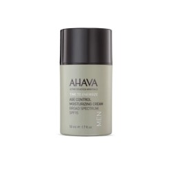 Confezione di Ahava Men Age Control Crema Idratante Viso SPF 15 50 ml Confezione di Ahava Men Age Control Crema Idratante Viso SPF 15 50 ml
