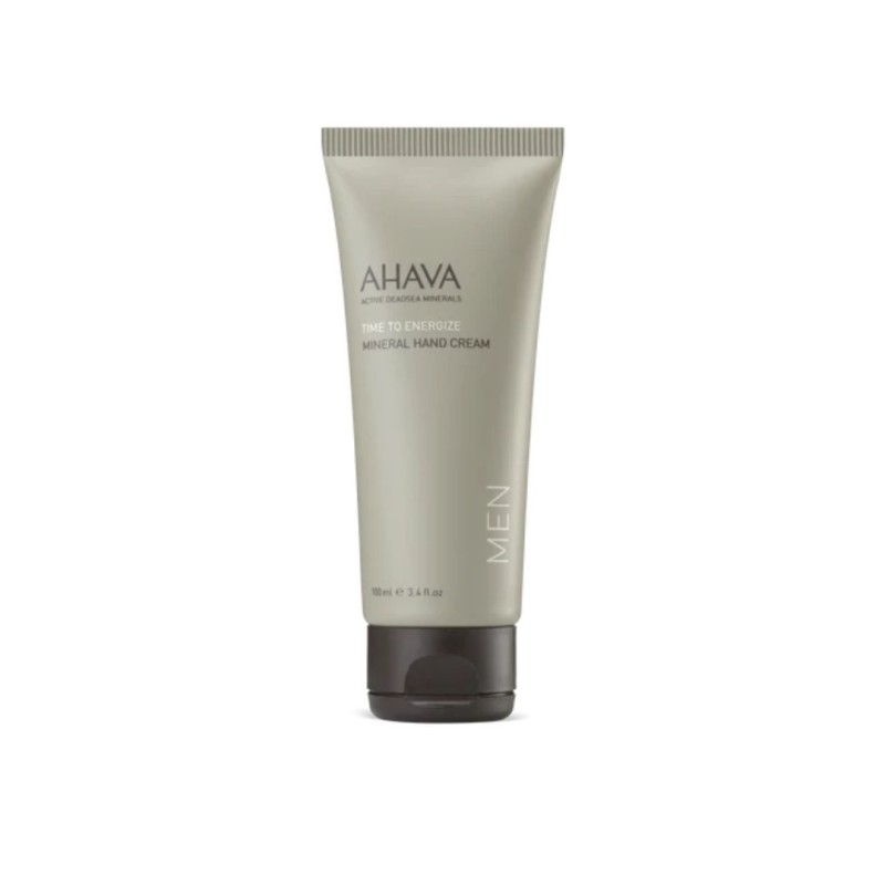 Tubo di Ahava Men Mineral Crema per le Mani per Uomo 100 ml Tubo di Ahava Men Mineral Crema per le Mani per Uomo 100 ml