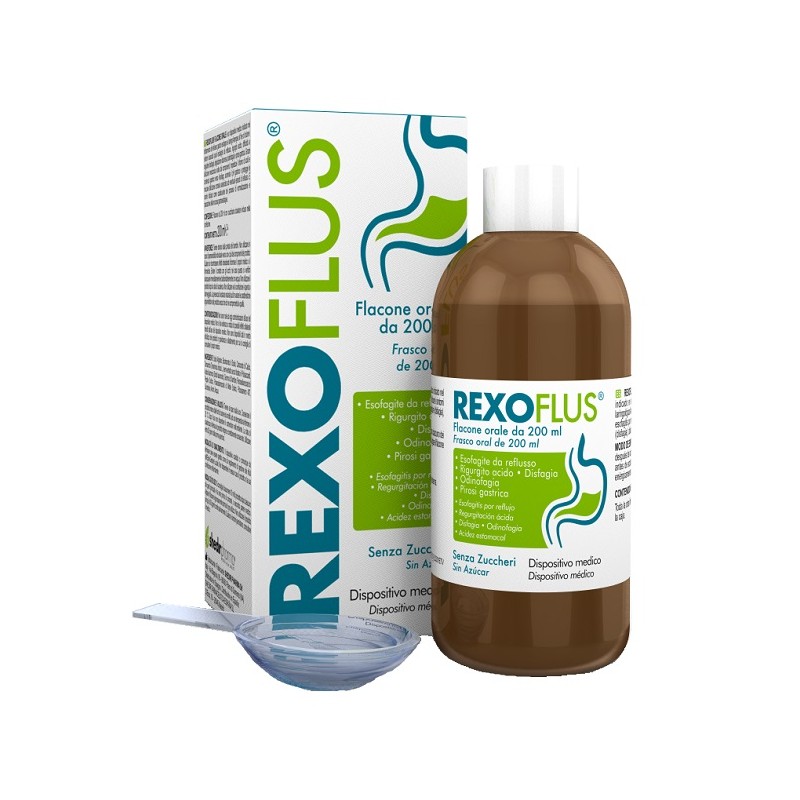 Rexoflus per Reflusso Flacone 200 ml Rexoflus per Reflusso Flacone 200 ml