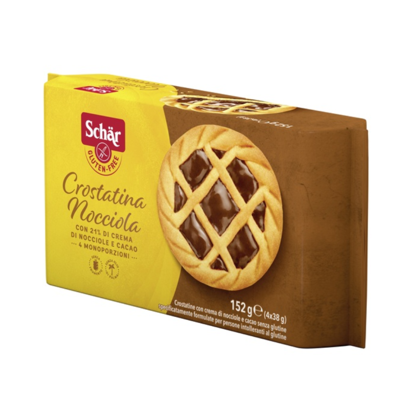 Schar Crostatina alla Nocciola Senza Glutine 4X38g