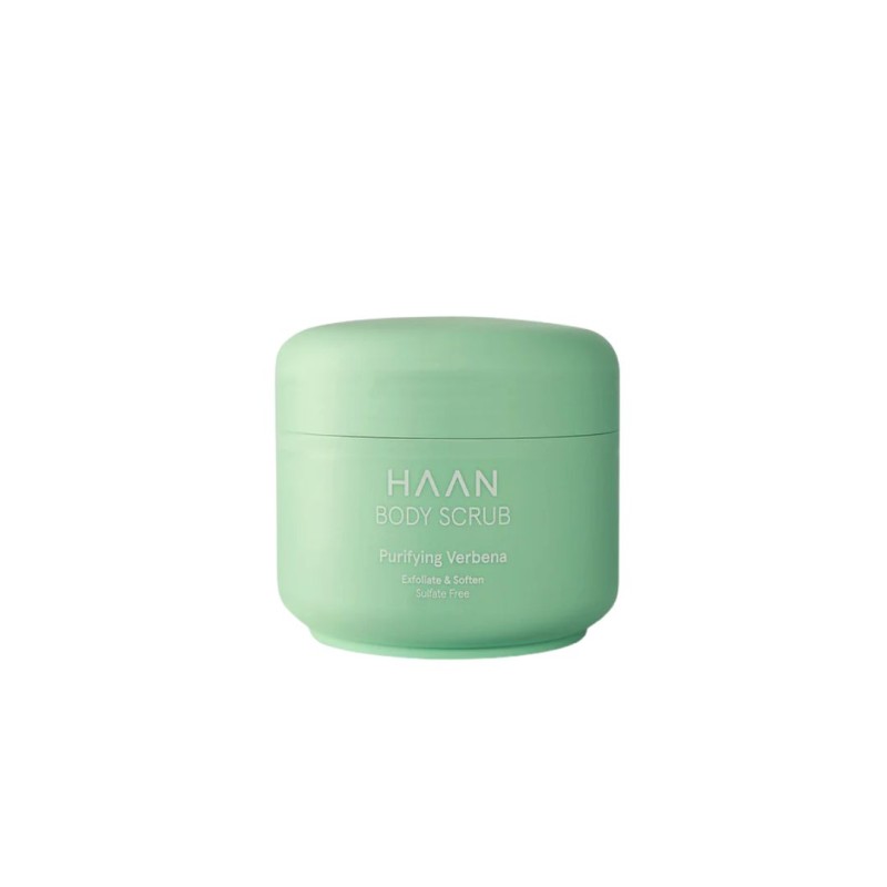 Confezione di Haan Scrub Purifying Verbena Vaso 200ml Confezione di Haan Scrub Purifying Verbena Vaso 200ml