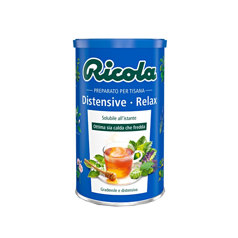 Ricola Tisana Distensive Relax per Relax Barattolo 200 g Ricola Tisana Distensive Relax per Relax Barattolo 200 g