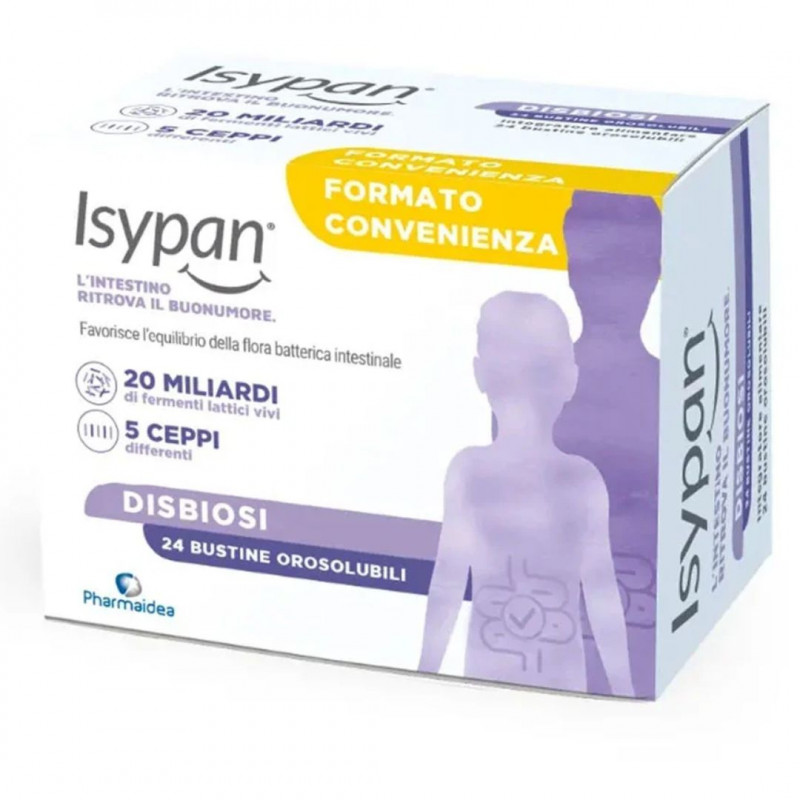 Isypan per Benessere Intestinale 24 Bustine Orosolubili Isypan per Benessere Intestinale 24 Bustine Orosolubili