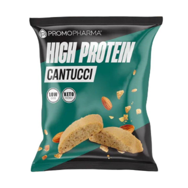 Pacchetto di High Protein Cantucci Proteici con Pochi Zuccheri 50g Pacchetto di High Protein Cantucci Proteici con Pochi Zuccheri 50g