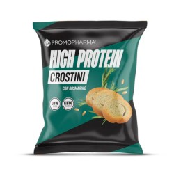 Pacchetto di High Protein Crostini Proteici con Pochi Zuccheri al Rosmarino 50g Pacchetto di High Protein Crostini Proteici con Pochi Zuccheri al Rosmarino 50g