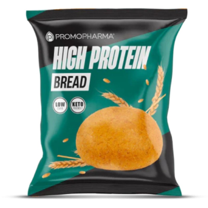 Pacchetto di High Protein Bread Panino Proteico con Pochi Zuccheri Monoporzione 50g