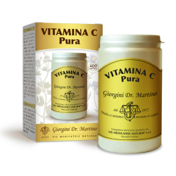 confezione di Dr. Giorgini Vitamina C Pura per Sistema Immunitario 400 Pastiglie confezione di Dr. Giorgini Vitamina C Pura per Sistema Immunitario 400 Pastiglie
