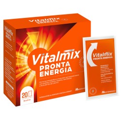 confezione di Vitalmix Pronta Energia Integratore per Stanchezza 20 Bustine confezione di Vitalmix Pronta Energia Integratore per Stanchezza 20 Bustine