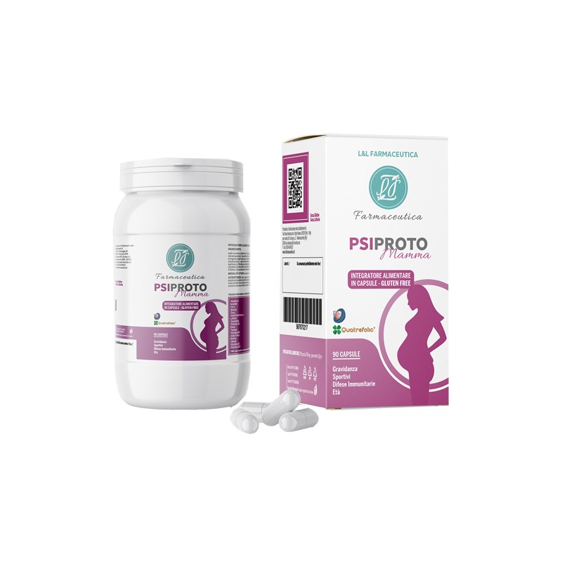 Psiproto Mamma Integratore Alimentare 90 Capsule Gastroresistenti