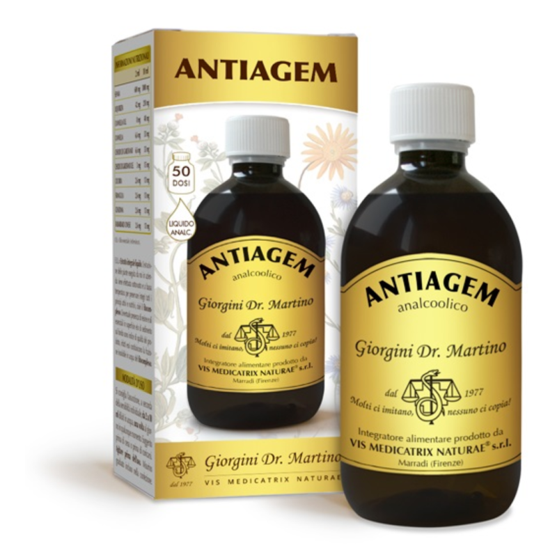 confezione di Dr. Giorgini Antiagem per Benessere Generale 500 ml