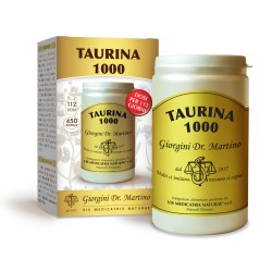 confezione di Dr. Giorgini Taurina 1.000 Integratore Antiossidante 450 Pastiglie