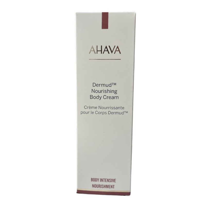 Confezione di Ahava Dermud Crema Corpo Nutriente al Fango del Mar Morto 200ml Confezione di Ahava Dermud Crema Corpo Nutriente al Fango del Mar Morto 200ml