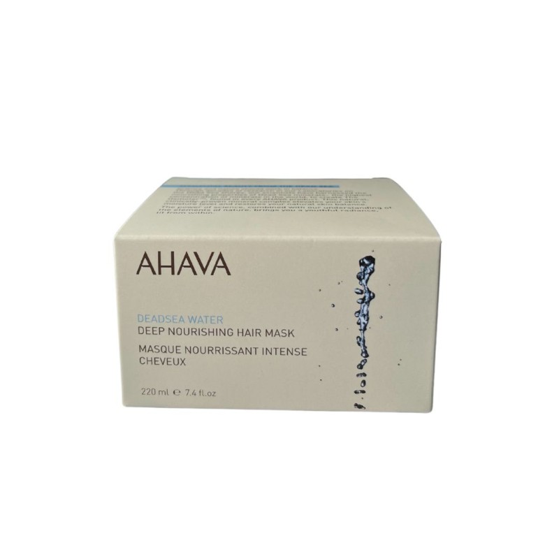 Confezione di Ahava Deep Nourishing Maschera Idratante per Capelli 250ml Confezione di Ahava Deep Nourishing Maschera Idratante per Capelli 250ml