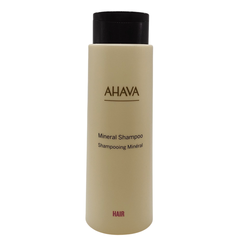 Confezione di Ahava Mineral Shampoo Delicato Idratante 400ml