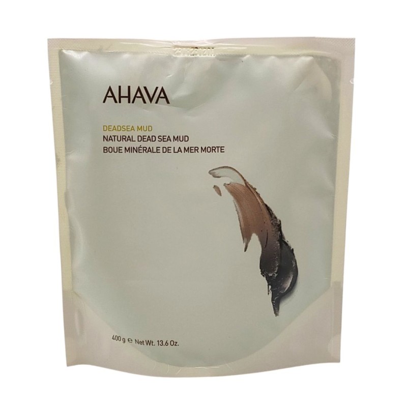 Confezione di Ahava Natural Dead Sea Mud Fango Naturale del Mar Morto 400gr Confezione di Ahava Natural Dead Sea Mud Fango Naturale del Mar Morto 400gr