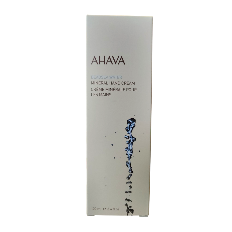 Confezione di Ahava Mineral Crema Mani Minerale Idratante 100ml Confezione di Ahava Mineral Crema Mani Minerale Idratante 100ml