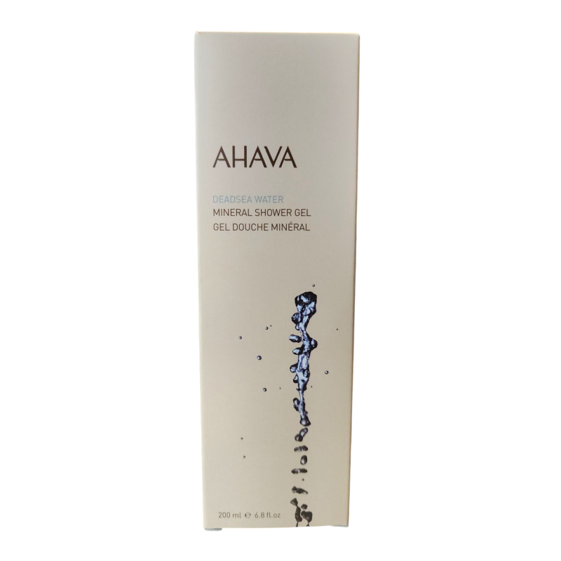 Confezione di Ahava Mineral Shower Gel Doccia Minerale 200 ml Confezione di Ahava Mineral Shower Gel Doccia Minerale 200 ml