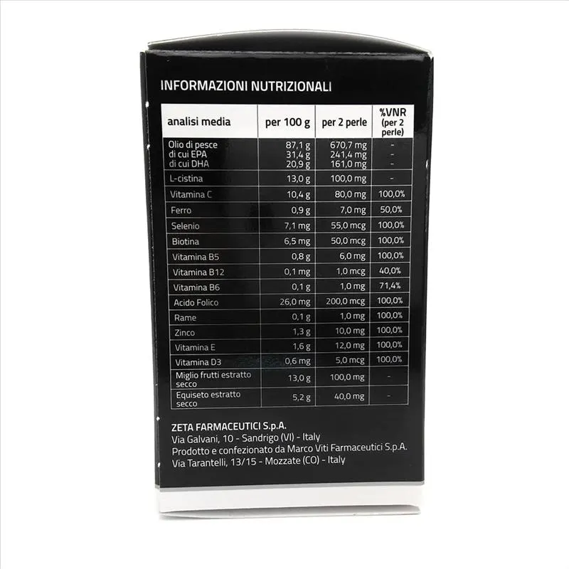Euphidra Anticaduta per Capelli Uomo e Donna 60 Perle Euphidra Anticaduta per Capelli Uomo e Donna 60 Perle