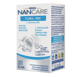 Nestlé NanCare Flora Pro Integratore per Bambini e Neonati 5ml Nestlé NanCare Flora Pro Integratore per Bambini e Neonati 5ml