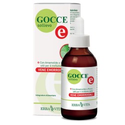 flacone Erba Vita Gocce e Sollievo Integratore Vie Urinarie ed Emorroidi Gocce 50ml flacone Erba Vita Gocce e Sollievo Integratore Vie Urinarie ed Emorroidi Gocce 50ml