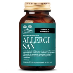 barattolo Salugea Allergisan Integratore per Naso Gola Occhi 60 Capsule barattolo Salugea Allergisan Integratore per Naso Gola Occhi 60 Capsule