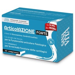 confezione di Sanavita Articolazione Forte Integratore per Articolazioni 60 Compresse confezione di Sanavita Articolazione Forte Integratore per Articolazioni 60 Compresse
