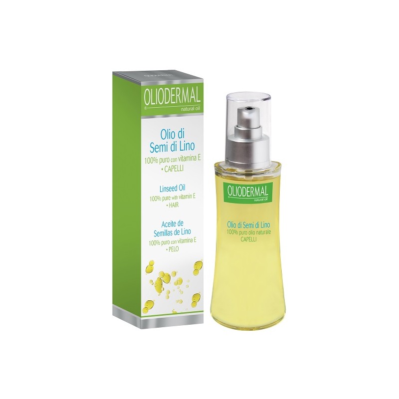 Oliodermal Semi Di Lino per Capelli 100ml Oliodermal Semi Di Lino per Capelli 100ml