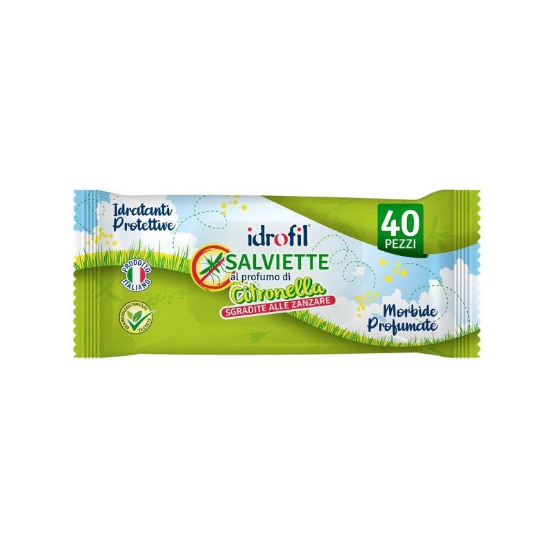 Idrofil Salviettine Citronella per Pulizia 40 Pezzi Idrofil Salviettine Citronella per Pulizia 40 Pezzi